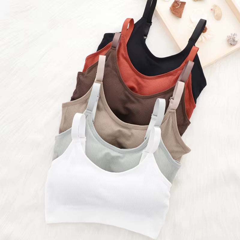 Sports Yoga Bra Women Seamless Padded Sports Bra Fitness Running Gym Bra Sports Underwear Push up Sport Bra for Cup a B