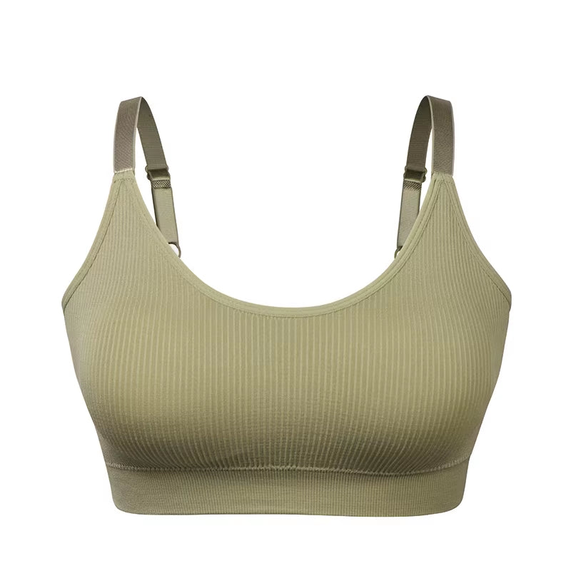 Sports Yoga Bra Women Seamless Padded Sports Bra Fitness Running Gym Bra Sports Underwear Push up Sport Bra for Cup a B